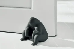 Alessi - Dédé dørstopper - Gulvdørstopper - Sort