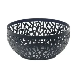 Alessi - Frugtskål - Cactus - Sort stål - Ø21 cm