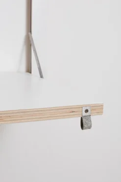 Ambivalenz - Fläpps - Vægskrivebord - Secretary - Hvid - 80x50 cm