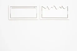 Ambivalenz - Fläpps Hängrail - Knagerække/Hylde - Hvid