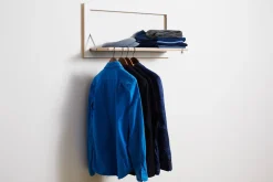 Ambivalenz - Fläpps Hängrail - Knagerække/Hylde - Hvid