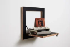 Ambivalenz - Fläpps Hylde - 40 x 40 cm - Sort