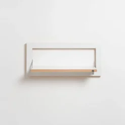 Ambivalenz - Fläpps Hylde - 60 x 27 cm - Hvid