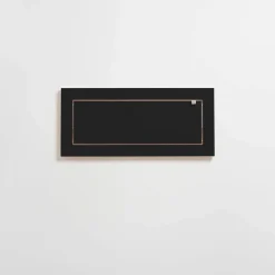 Ambivalenz - Fläpps Hylde - 80 x 27 cm - Sort birk