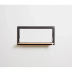 Ambivalenz - Fläpps Hylde - 80 x 40 cm - Sort birk