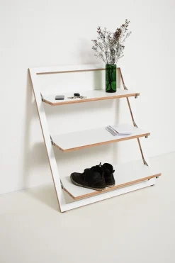 Ambivalenz - Fläpps Leaningshelf - Hylde/Reol - Hvid