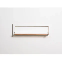 Ambivalenz Fläpps - Foldbar Hylde - 80 x 27 cm - Hvid birk