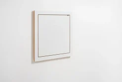Ambivalenz Fläpps - Foldbart skrivebord - Væghængt - Hvid - 60x60 cm