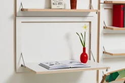 Ambivalenz Fläpps - Vægskrivebord - Secretary - Sort - 100x60 cm