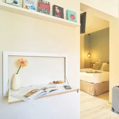 Ambivalenz Fläpps - Vægskrivebord - Secretary - Sort - 100x60 cm