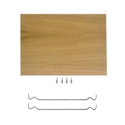 Andersen Furniture - S10 Hylde til S10 Reol - HVIDPIGMENTERET EGEFINÉR