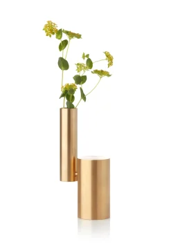 Applicata - Balance Lysestage/vase - Messing