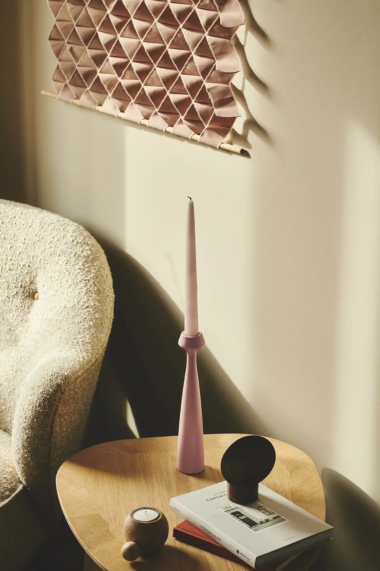 Applicata - Lysestage - Blossom Tulip - Kobolt Blå - H:33,5 cm