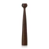 Applicata - Lysestage - Blossom - Tulip - Smoked Oak - Eg - 33,5cm