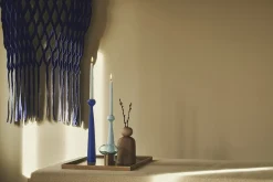 Applicata - Lysestage - Blossom - Lily - Cobalt Blue/Blå