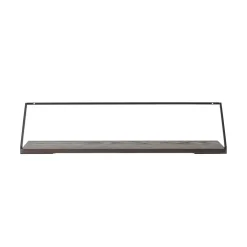 Audo Copenhagen - Hylde 92 cm - Mørk egefiner - Rail Shelf, Stained