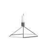 Audo lysestage - POV candleholder table (krom)