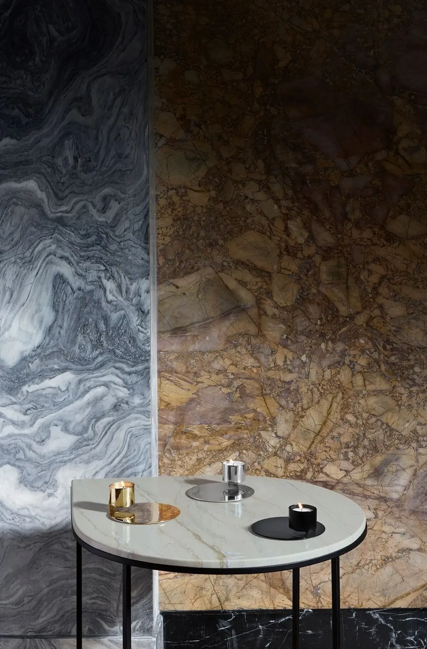 AYTM - "Anulum" Fyrfadsstage - Rustfrit stål