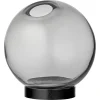 AYTM - Globe vase med fod - Large - Sort