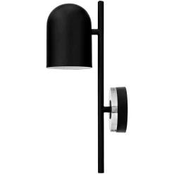 AYTM - LUCEO væglampe (Ø12 x D20,5 x H45 cm) - Sort/Klar