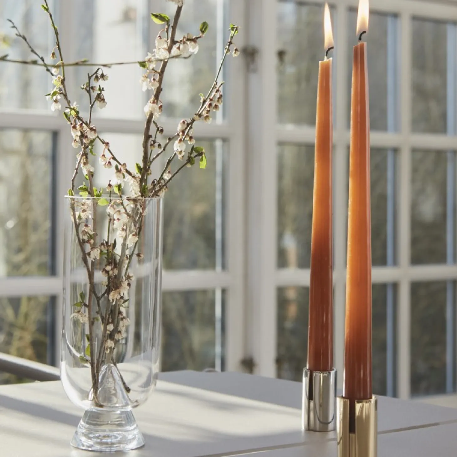 AYTM - SOL lysestage - Sølv