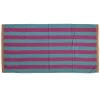 Bahne - Håndklæde stribe 70x140 Turkis, pink, orange