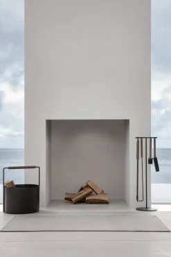 Blomus - brændekurv ASHI - sort