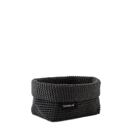 Blomus - Crochet Robe Basket - Anthracite - TELA