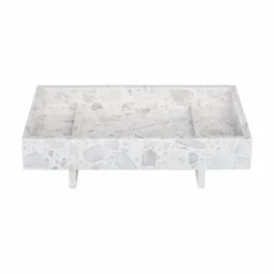 Blomus - Marble Tray - Nimbus Cloud - ABENTO - H18 x L7,5 x W30 cm