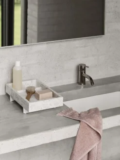 Blomus - Marble Tray - Nimbus Cloud - ABENTO - H18 x L7,5 x W30 cm