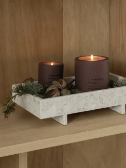 Blomus - Marble Tray - Nimbus Cloud - ABENTO - H18 x L7,5 x W30 cm