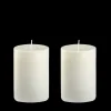Blomus - Refill Candles, 2 pcs - M - FRAGA - Rose Dust - M