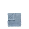 Blomus - Set of 2 Guest Hand Towels, 30 x 50 cm Ashley Blue - RIVA -