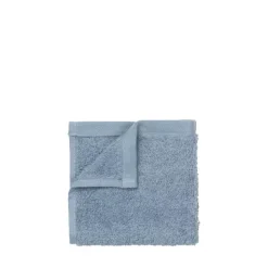 Blomus - Set of 2 Guest Hand Towels, 30 x 50 cm Ashley Blue - RIVA -