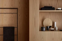 Blomus - Set of 2 Guest Hand Towels - Black - CARO