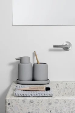 Blomus - Tandbørstekrus - Sono - Mirco Chip/lys grå