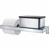 Blomus - Toilet Paper Holder with glass shelf - matt - MENOTO