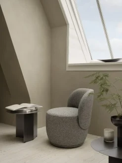 Blomus - Vase - MIYABI - Burned Metal, metallic finish