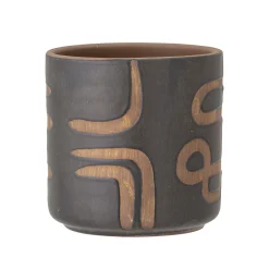 Bloomingville - Abas Deko Urtepotte, Brun, Terrakotta