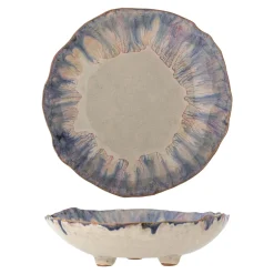 Bloomingville - Amalia Skål, Blå, Stentøj