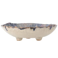 Bloomingville - Amalia Skål, Blå, Stentøj