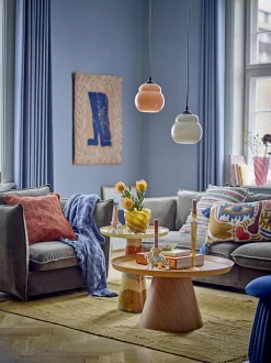 Bloomingville - Atle Vægdekoration, Brun, Uld