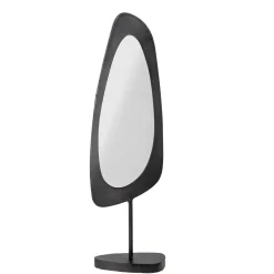 Bloomingville - Avoa Bordspejl, Sort, Glas