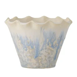 Bloomingville - Bertha Urtepotteskjuler, Blå, Stentøj