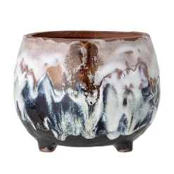 Bloomingville - Bjanka Deko Urtepotte, Brun, Terrakotta