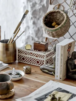 Bloomingville - Cemile Æske m/Låg, Brun, Mango