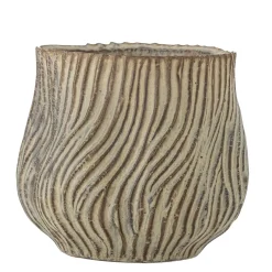 Bloomingville - Dua Urtepotteskjuler, Grøn, Stentøj