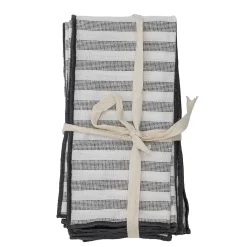 Bloomingville - Eleonora Serviet, Hvid, Bomuld