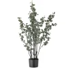 Bloomingville - Eucalyptus Kunstig Plante - Grøn, Plastik