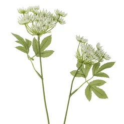 Bloomingville - Fennel Kunstig stilk, Hvid, Plastik